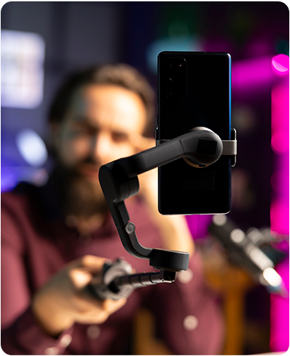 Criadores de conteúdo e influenciadores